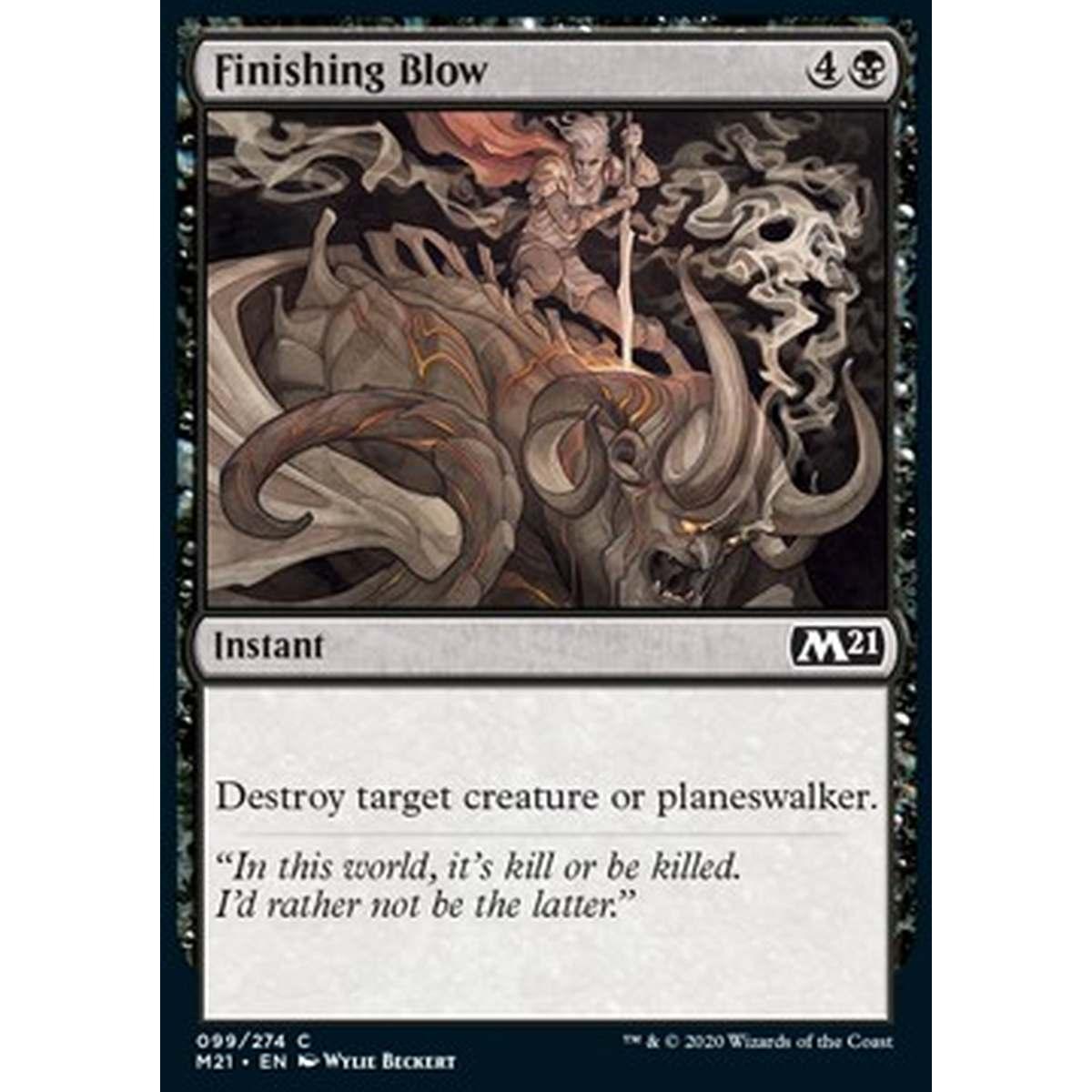 Finishing Blow - Colpo di Grazia - [M21] [NM]