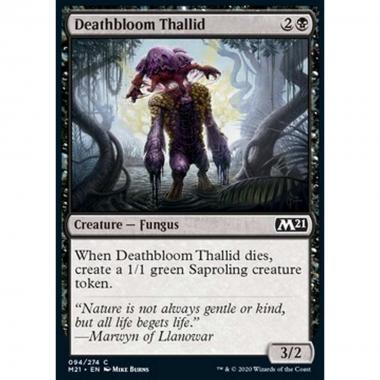 Deathbloom Thallid - Thallid Germoglio di Morte - [M21] [NM]