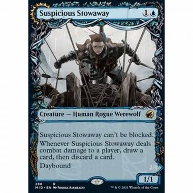 Suspicious Stowaway // Seafaring Werewolf - Suspicious Stowaway // Seafaring Werewolf - [XMID] [NM] [Foil]