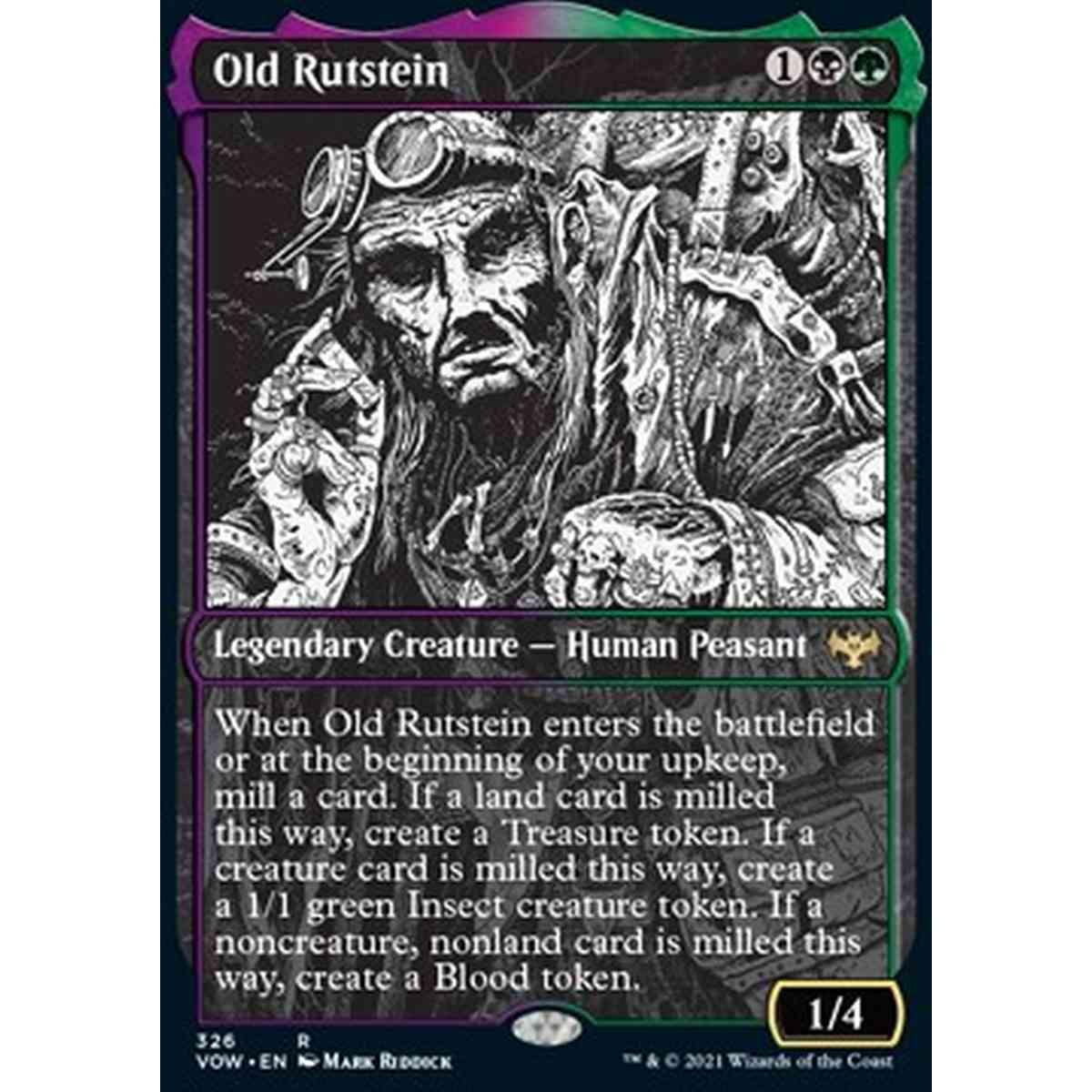 Old Rutstein - Vecchio Rutstein - [XVOW] [NM]