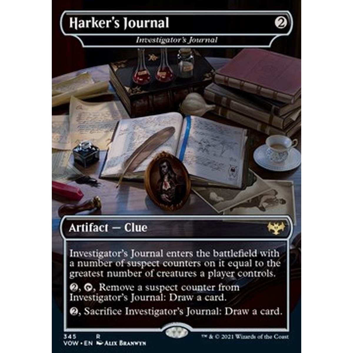 Investigator's Journal (V.1) - Investigator's Journal (V.1) - [XVOW] [NM] [Foil]