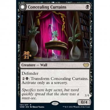 Concealing Curtains // Revealing Eye (V.1) - Tendaggi Celanti // Occhio Rivelatore (V.1) - [PVOW] [NM] [Foil]