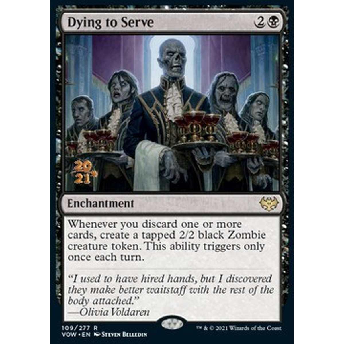 Dying to Serve (V.1) - Servizio Funebre (V.1) - [PVOW] [NM] [Foil]