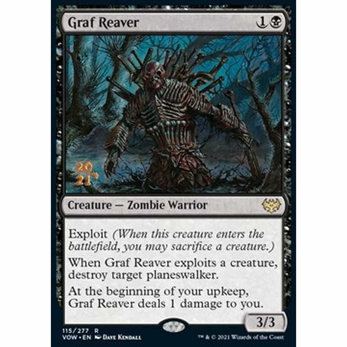 Graf Reaver (V.1) - Razziatore di Cimiteri (V.1) - [PVOW] [NM] [Foil]
