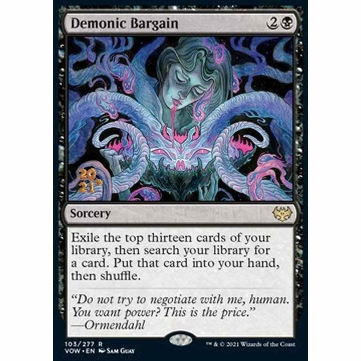 Demonic Bargain (V.1) - Accordo Demoniaco (V.1) - [PVOW] [NM] [Foil]