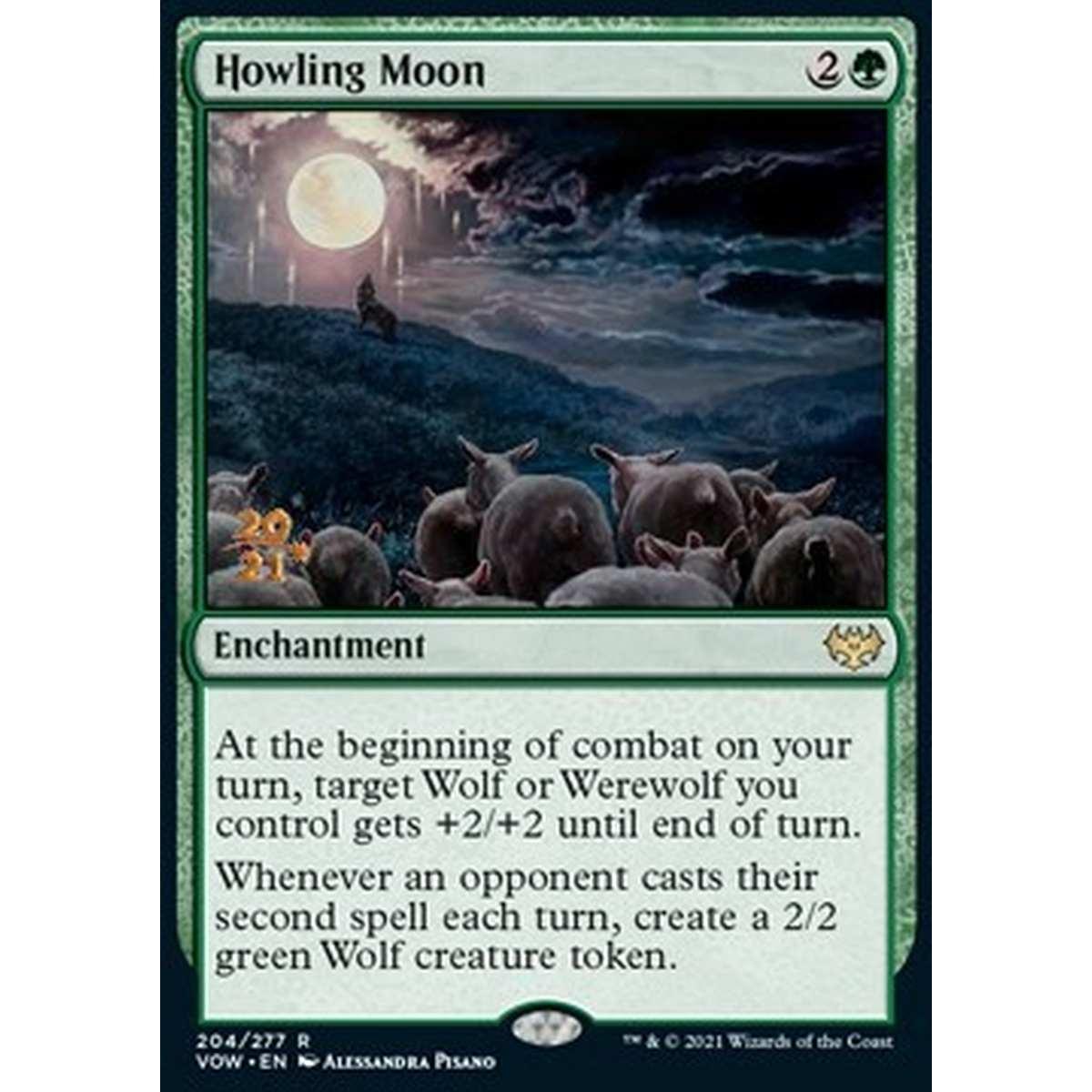 Howling Moon (V.1) - Luna Ululante (V.1) - [PVOW] [NM] [Foil]