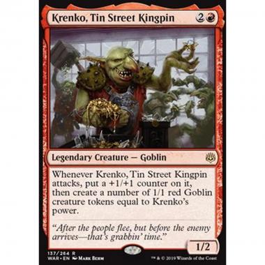 Krenko, Tin Street Kingpin - Krenko, Tin Street Kingpin - [WAR] [NM]