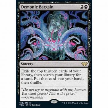 Demonic Bargain - Accordo Demoniaco - [VOW] [NM] [Foil]