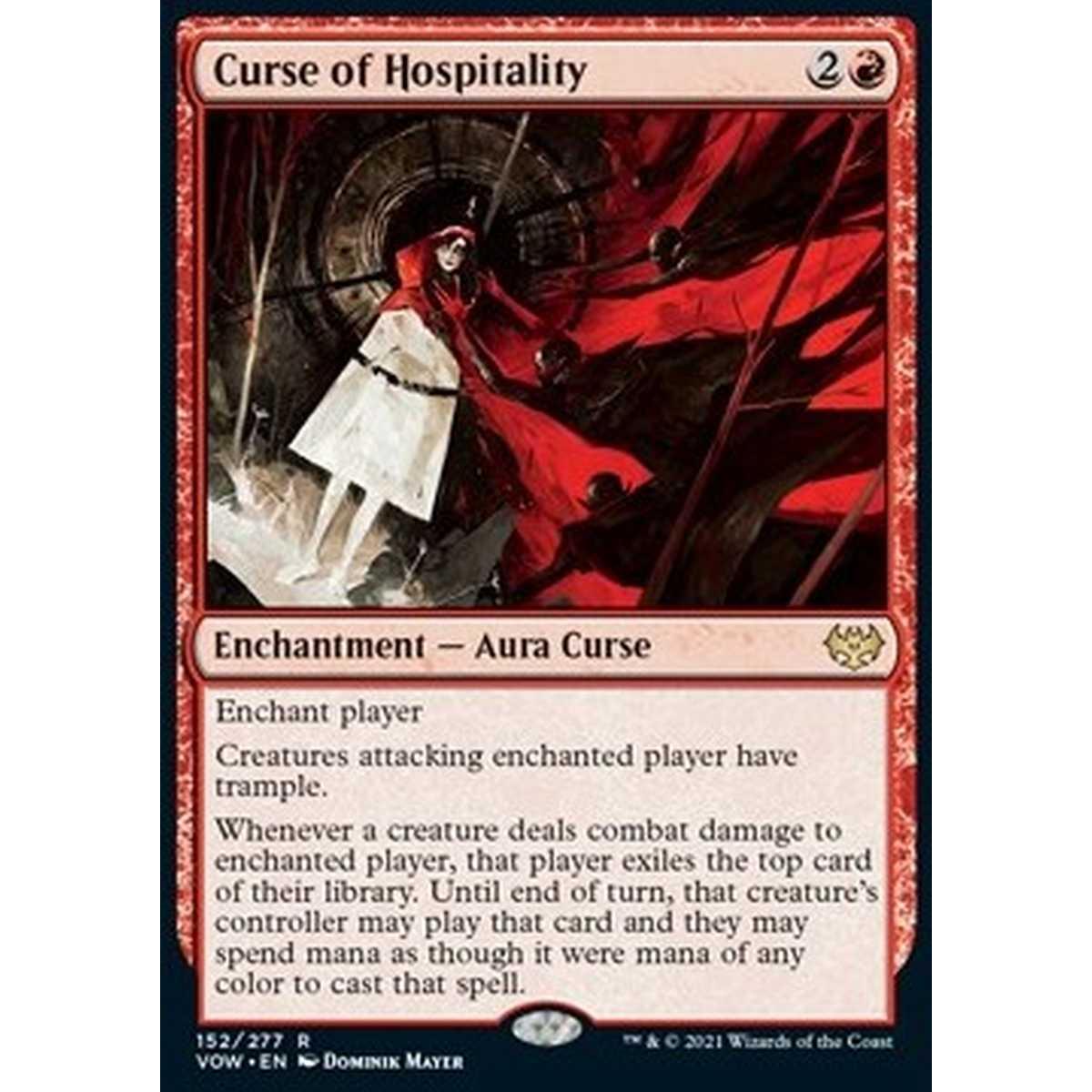 Curse of Hospitality - Maledizione dell'OspitalitÃ - [VOW] [NM] [Foil]