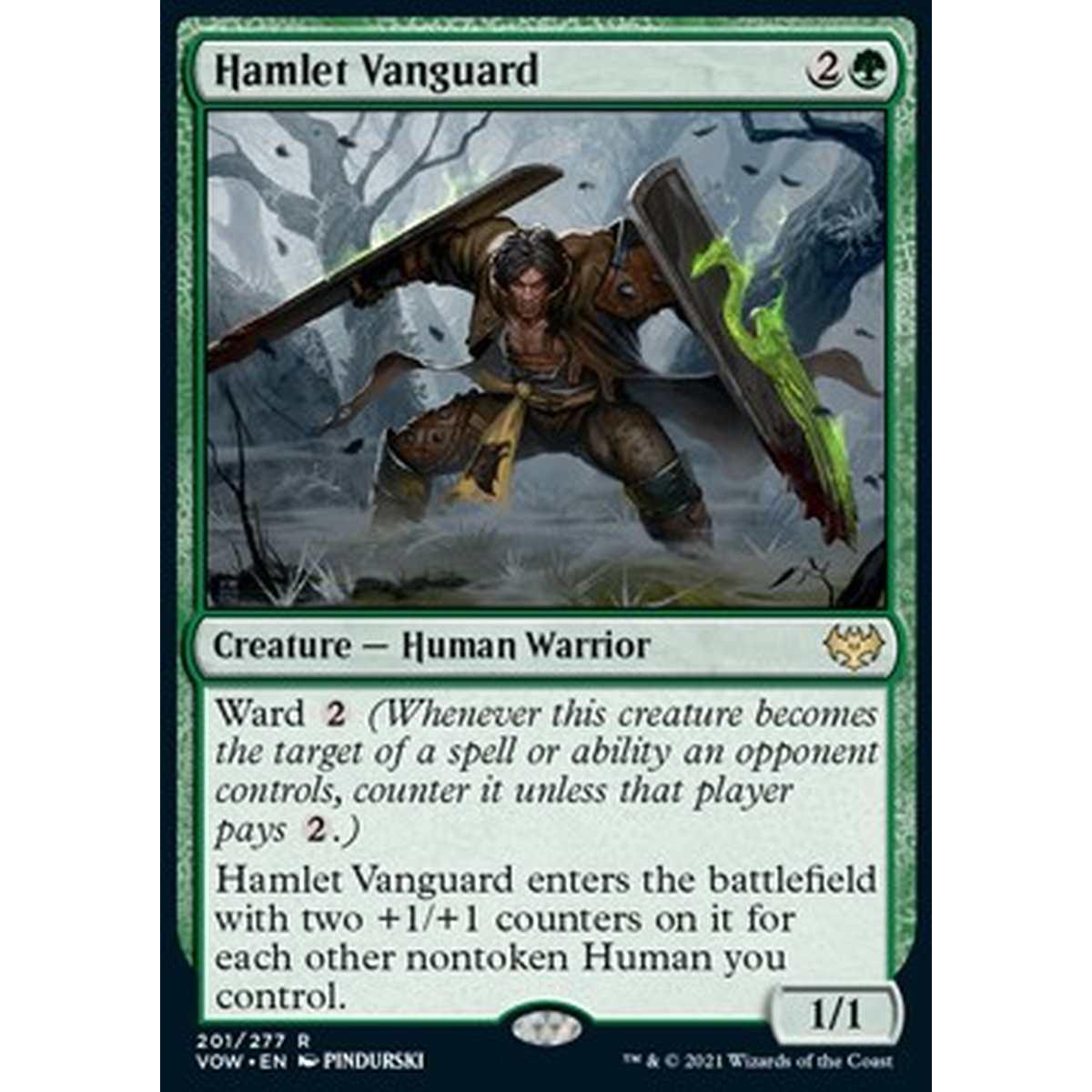 Hamlet Vanguard - Avanguardia del Borgo - [VOW] [NM] [Foil]