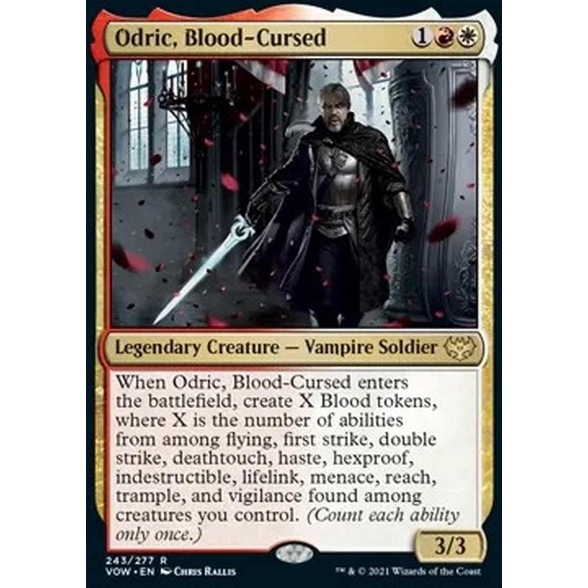 Odric, Blood-Cursed - Odric, Maledetto dal Sangue - [VOW] [NM] [Foil]