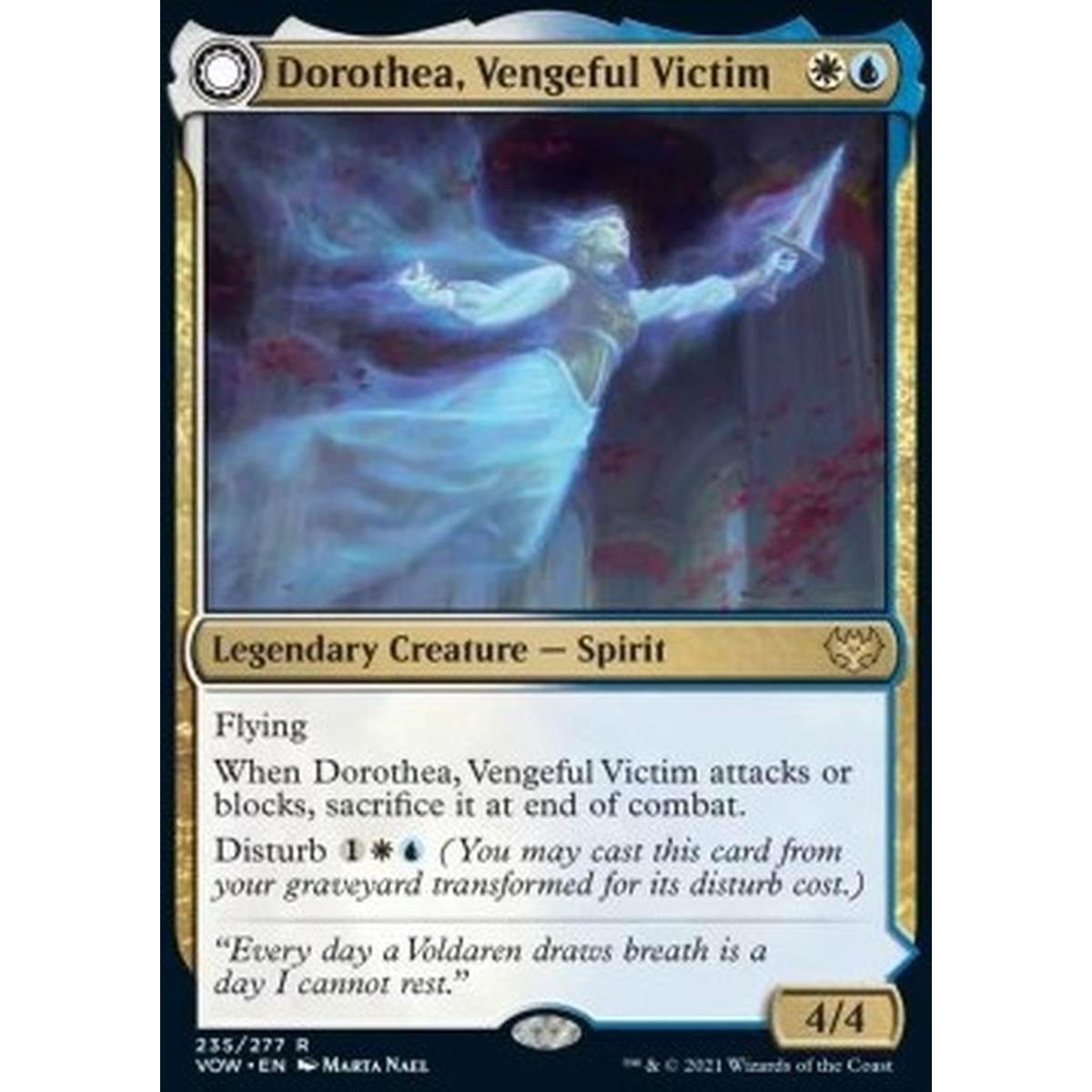 Dorothea, Vengeful Victim // Dorothea's Retribution - Dorothea, Vittima Vendicativa // Castigo di Dorothea - [VOW] [NM] [Foil]