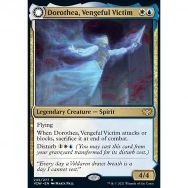 Dorothea, Vengeful Victim // Dorothea's Retribution - Dorothea, Vittima Vendicativa // Castigo di Dorothea - [VOW] [NM] [Foil]