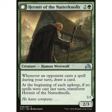 Hermit of the Natterknolls / Lone Wolf of the Natterknolls - Eremita dei Poggi Borbottanti // Lupo Solitario dei Poggi Borbottanti - [SOI] [NM] [Foil]