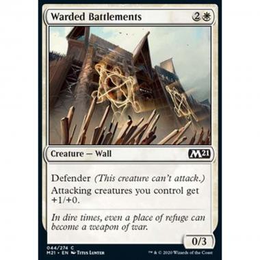 Warded Battlements - Bastioni Incantati - [M21] [NM]