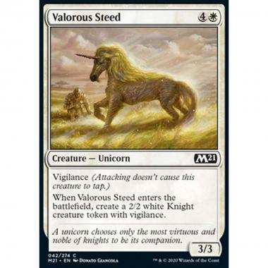 Valorous Steed - Destriero Valoroso - [M21] [NM]