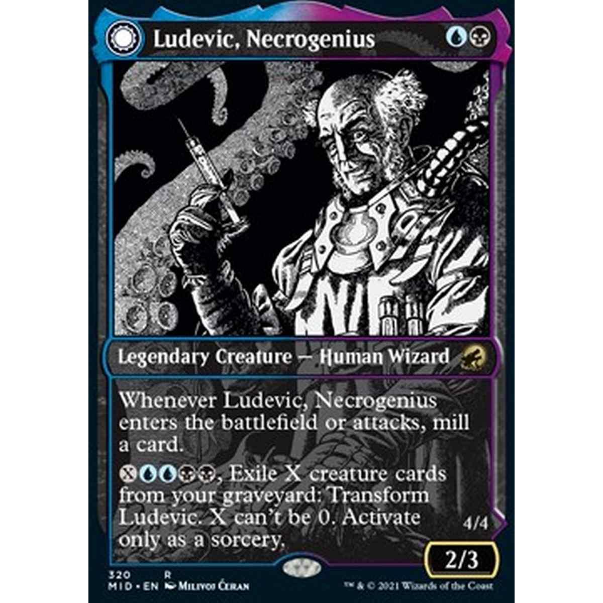 Ludevic, Necrogenius // Olag, Ludevic's Hubris - Ludevic, Necrogenio // Olag, Superbia di Ludevic - [XMID] [NM]