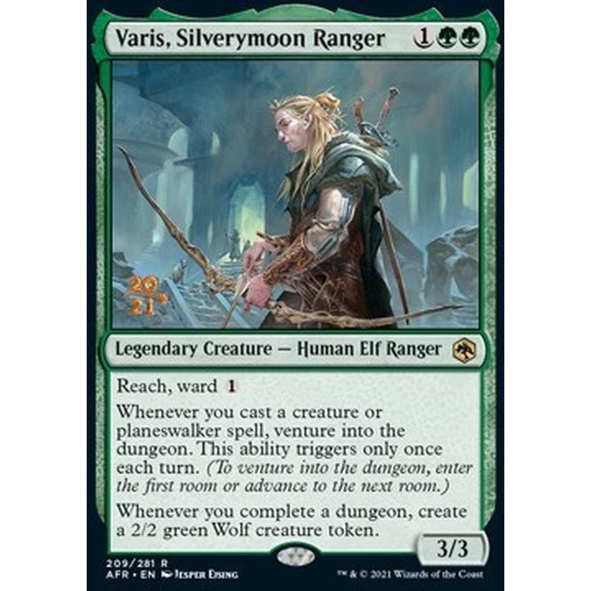 Varis, Silverymoon Ranger (V.1) - Varis, Ranger di Silverymoon (V.1) - [PAFR] [NM] [Foil]