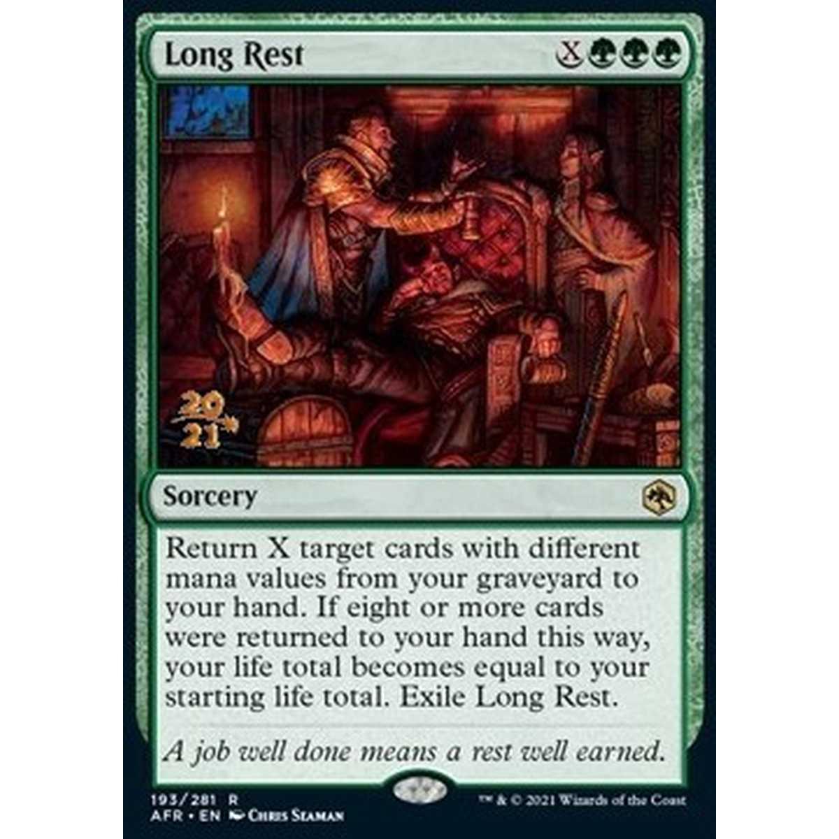 Long Rest (V.1) - Riposo Lungo (V.1) - [PAFR] [NM] [Foil]