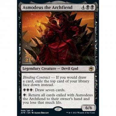 Asmodeus the Archfiend (V.1) - Asmodeus l'Arcidiavolo (V.1) - [PAFR] [NM] [Foil]