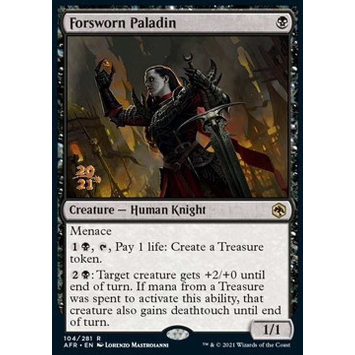 Forsworn Paladin (V.1) - Paladina Rinnegata (V.1) - [PAFR] [NM] [Foil]