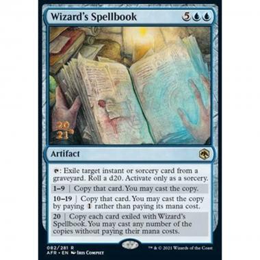 Wizard's Spellbook (V.1) - Libro degli Incantesimi del Mago (V.1) - [PAFR] [NM] [Foil]