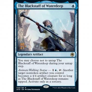 The Blackstaff of Waterdeep (V.1) - Il Bastone Nero di Waterdeep (V.1) - [PAFR] [NM] [Foil]