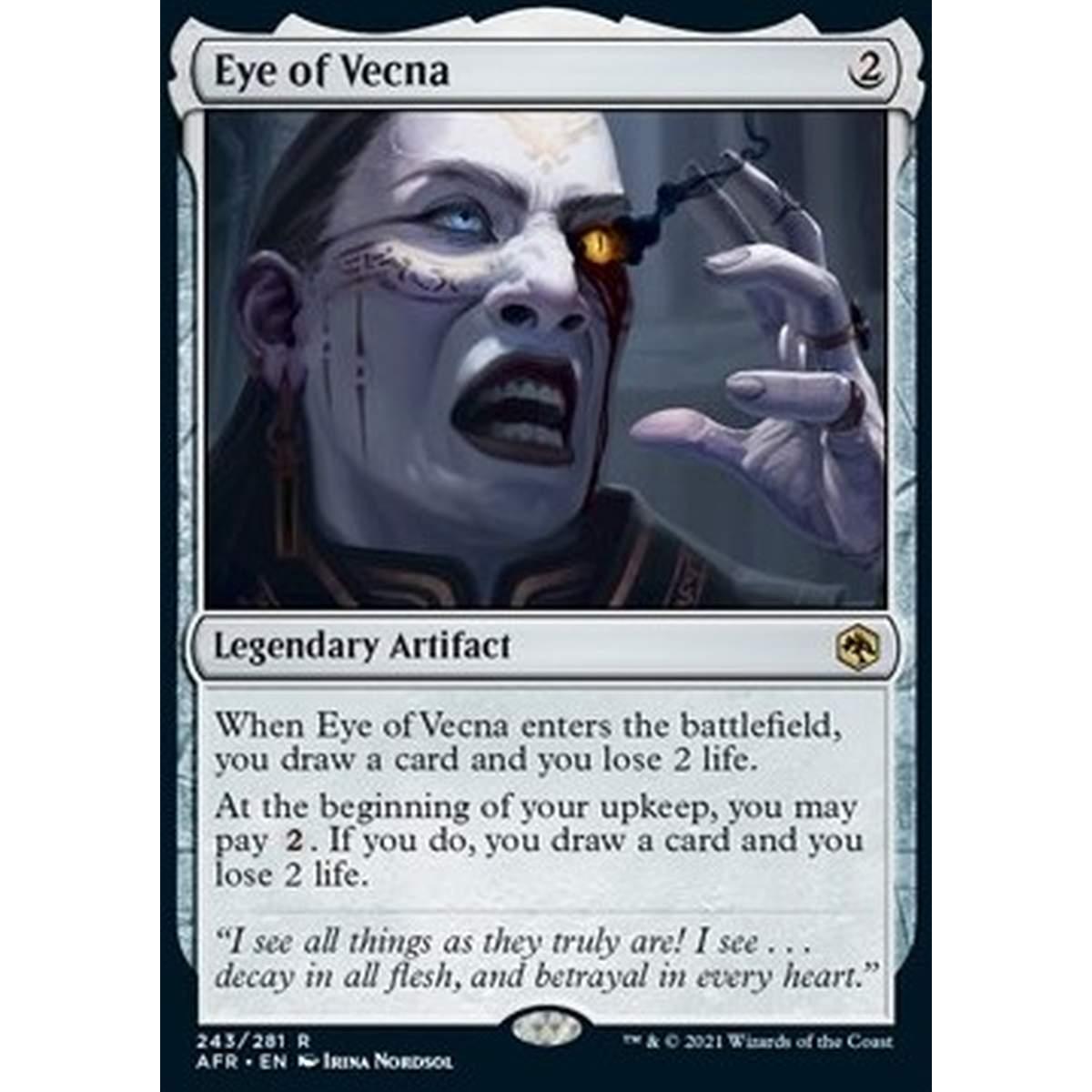 Eye of Vecna - Occhio di Vecna - [AFR] [NM] [Foil]