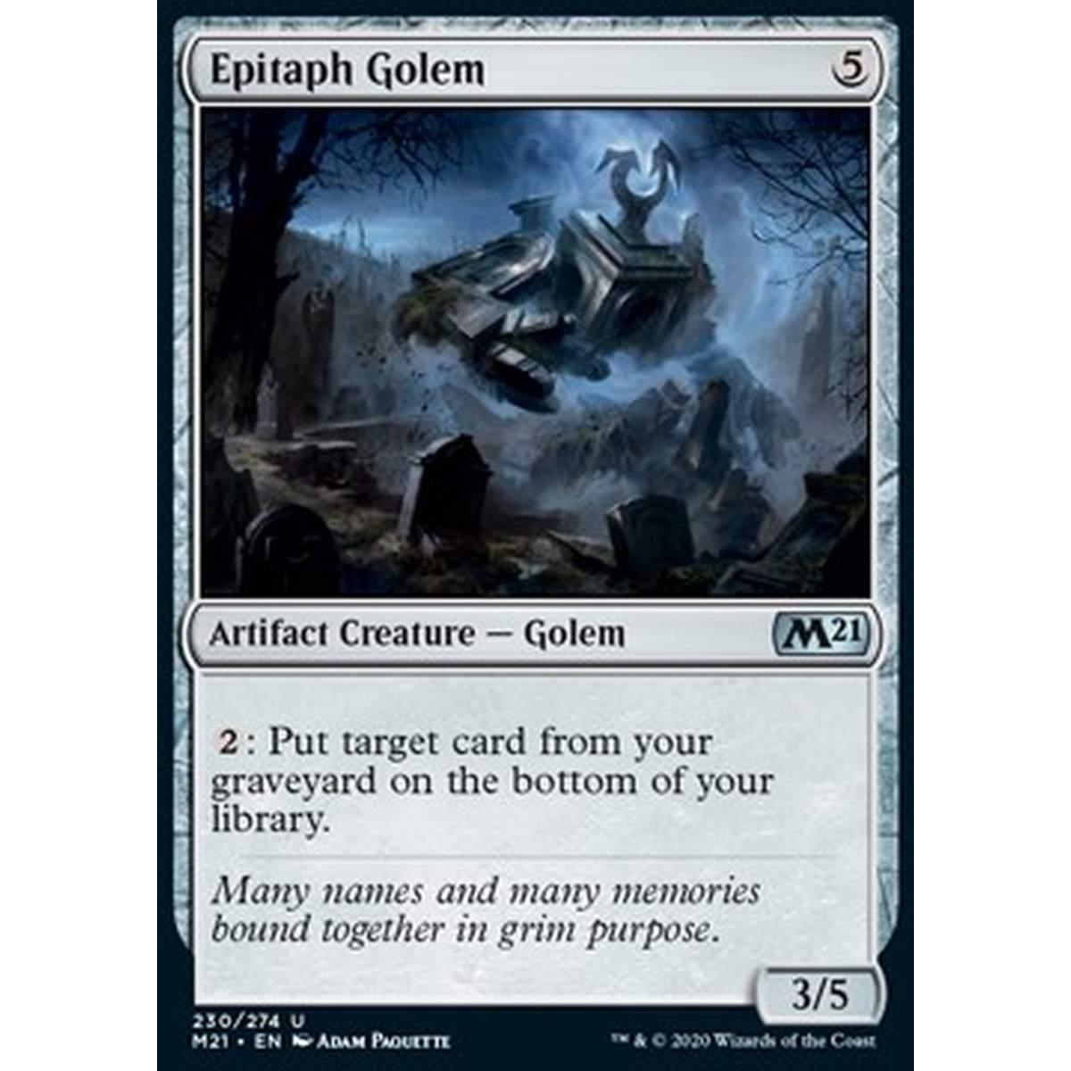 Epitaph Golem - Golem dell'Epitaffio - [M21] [NM]