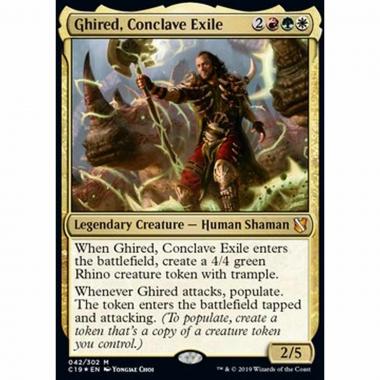 Ghired, Conclave Exile (V.1) - Ghired, Conclave Exile (V.1) - [C19] [NM] [Foil]