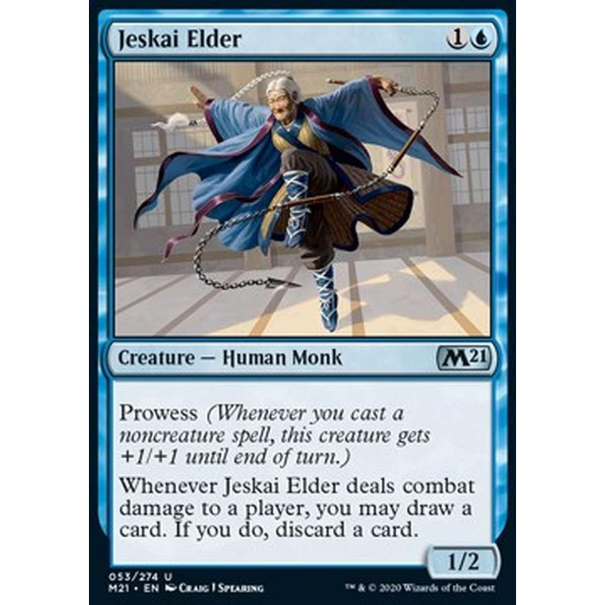 Jeskai Elder - Anziana Jeskai - [M21] [NM]