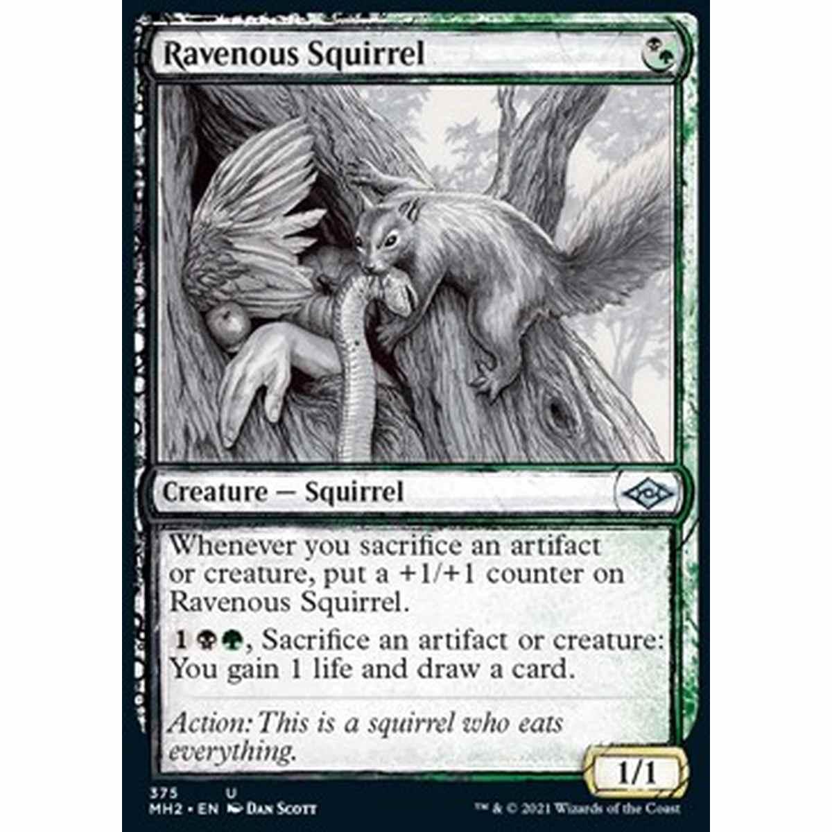 Ravenous Squirrel - Ravenous Squirrel - [XMH2] [NM] [Foil]