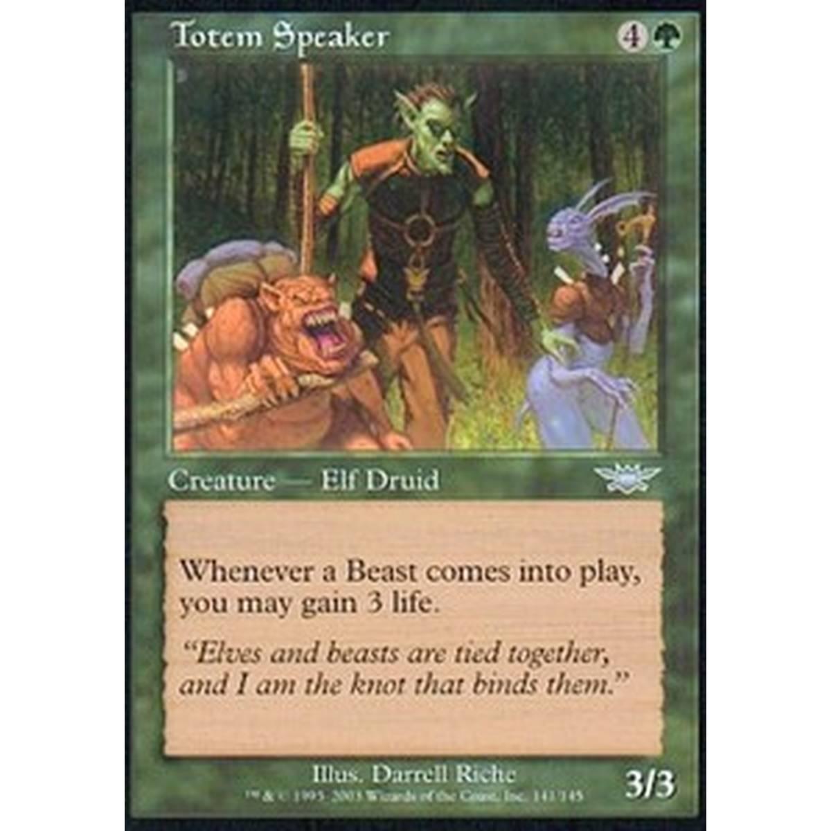 Totem Speaker - Oratore del Totem - [LGN] [EX] [Foil]