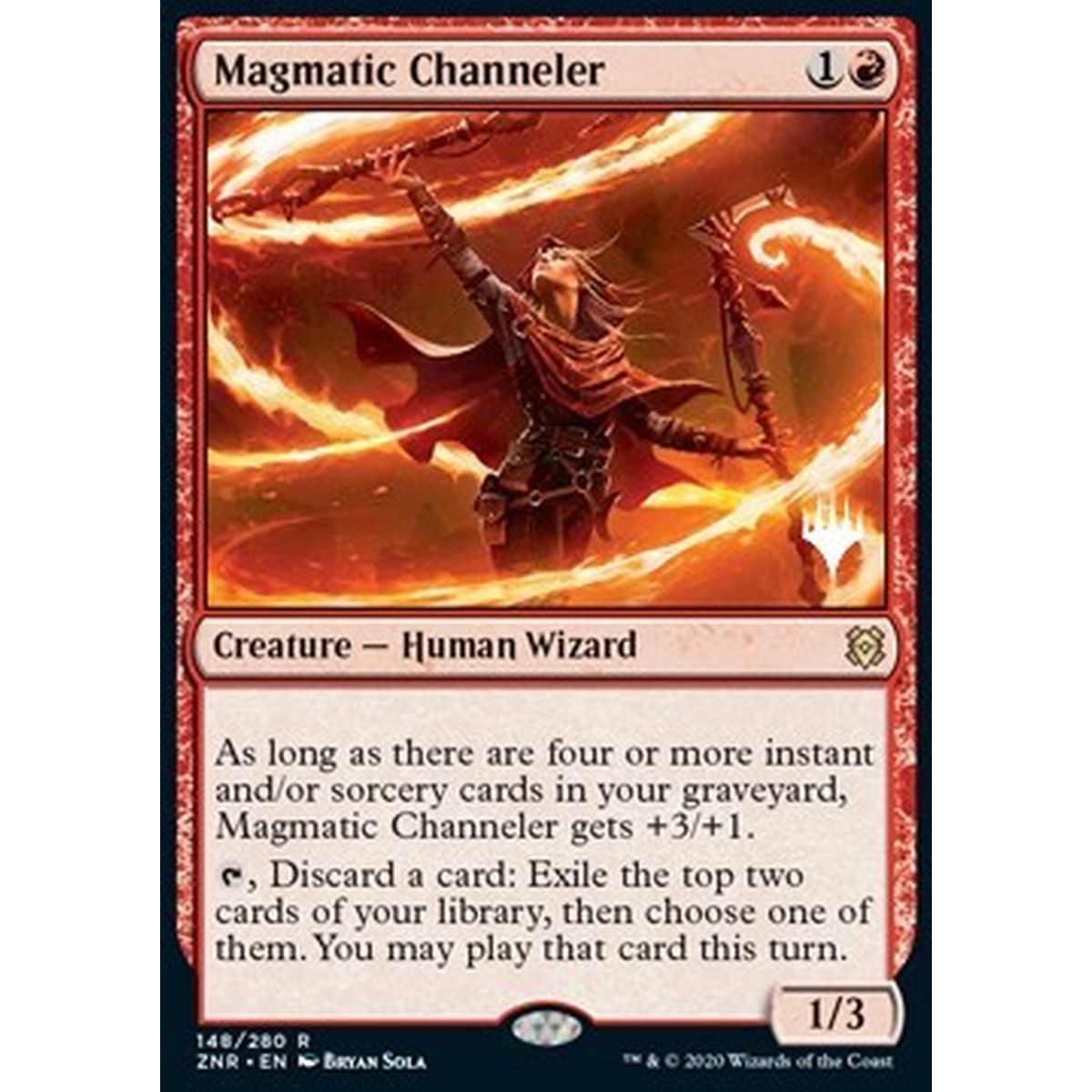 Magmatic Channeler (V.1) - Incanalatrice Magmatica (V.1) - [PZNR] [NM] [Foil]