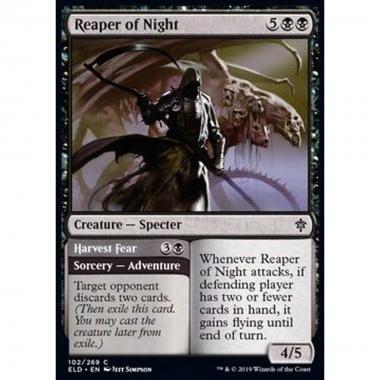 Reaper of Night // Harvest Fear - Mietitore della Notte // Raccogliere la Paura - [ELD] [NM]
