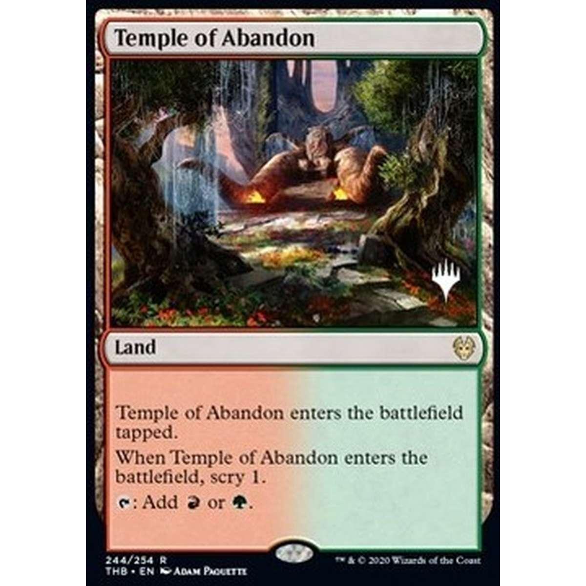 Temple of Abandon (V.1) - Tempio dell'Abbandono (V.1) - [PTHB] [NM]