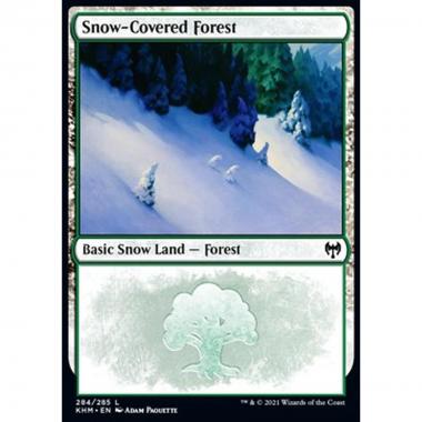 Snow-Covered Forest (V.1) - Snow-Covered Forest (V.1) - [KHM] [NM] [Foil]
