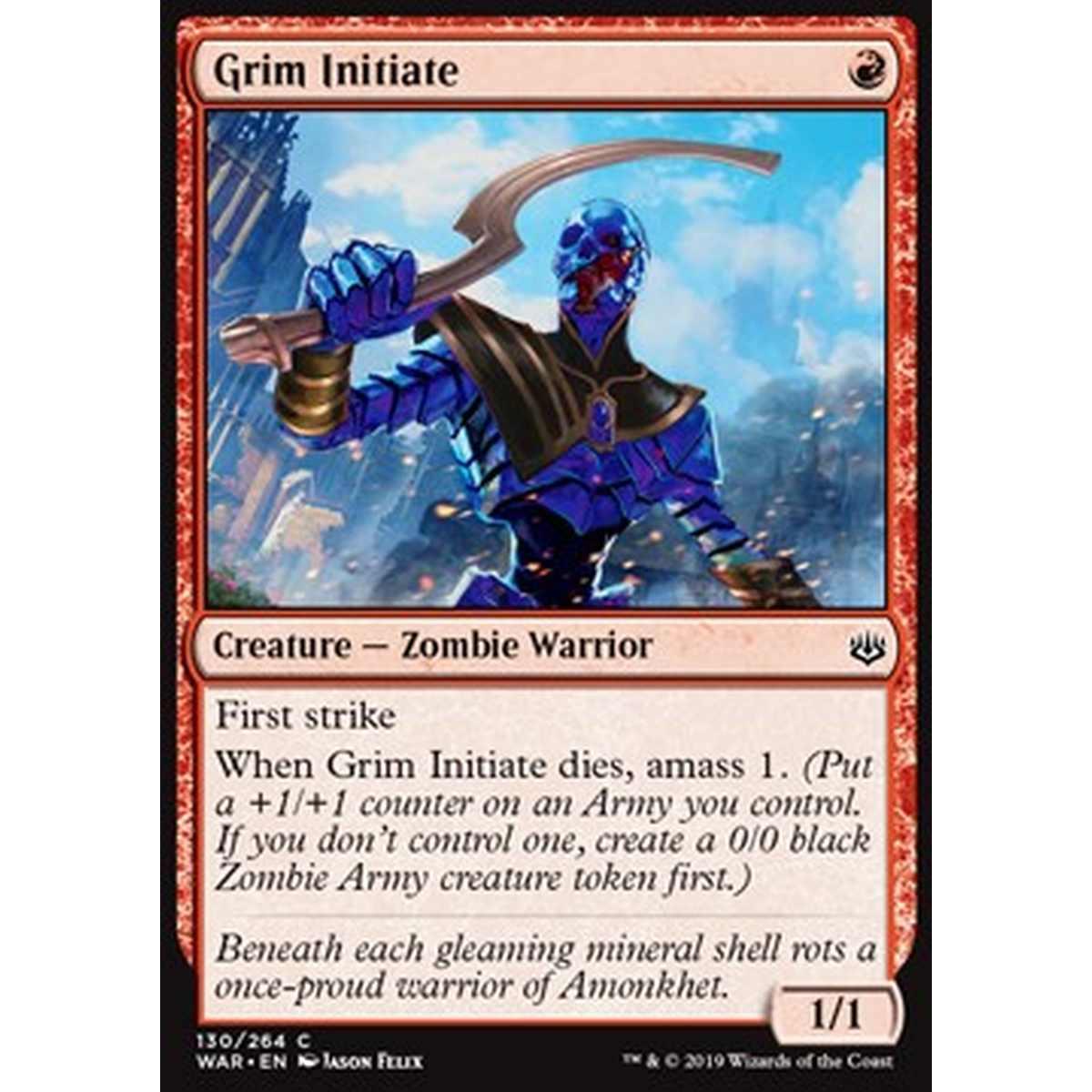 Grim Initiate - Iniziato Macabro - [WAR] [NM]
