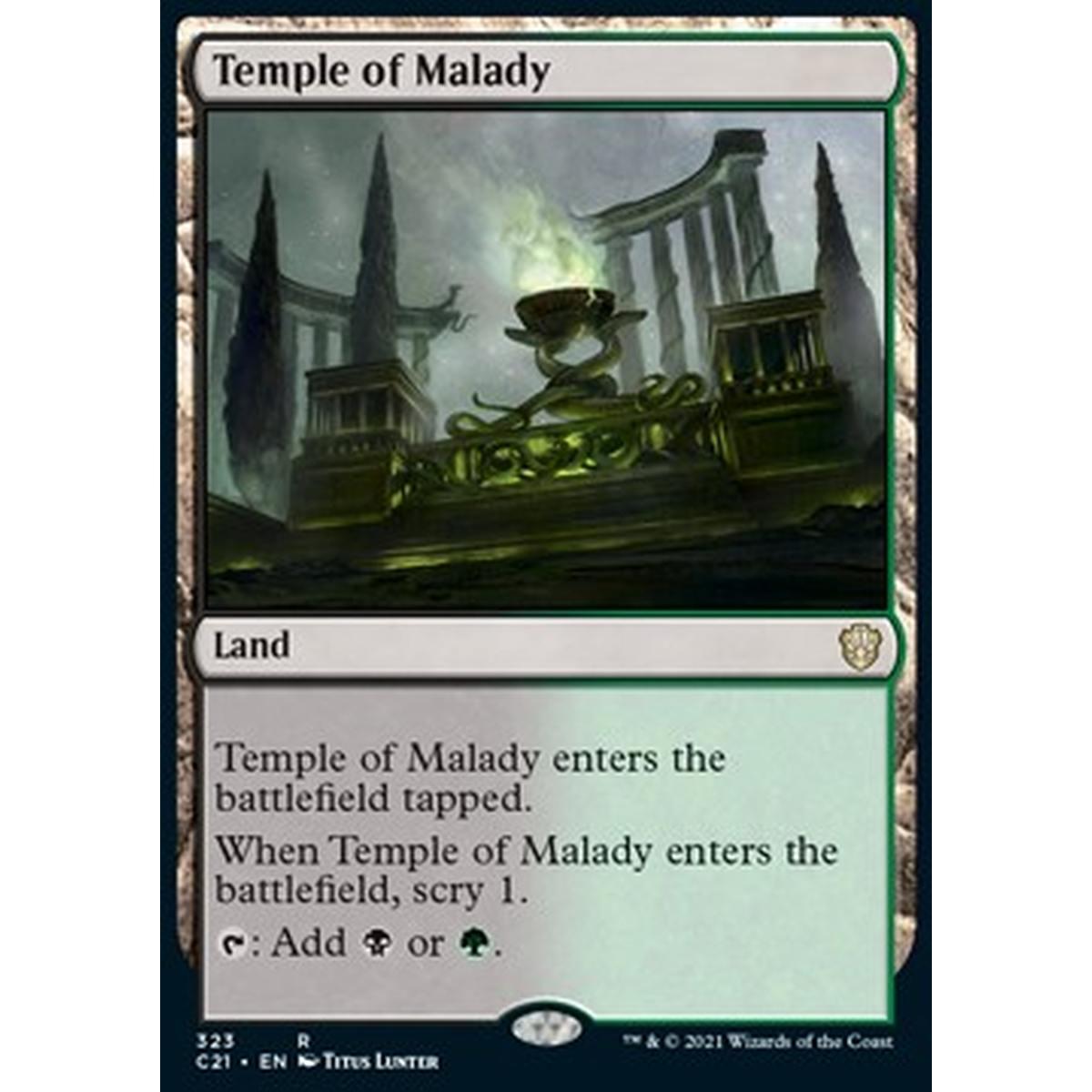 Temple of Malady - Temple of Malady - [C21] [NM]