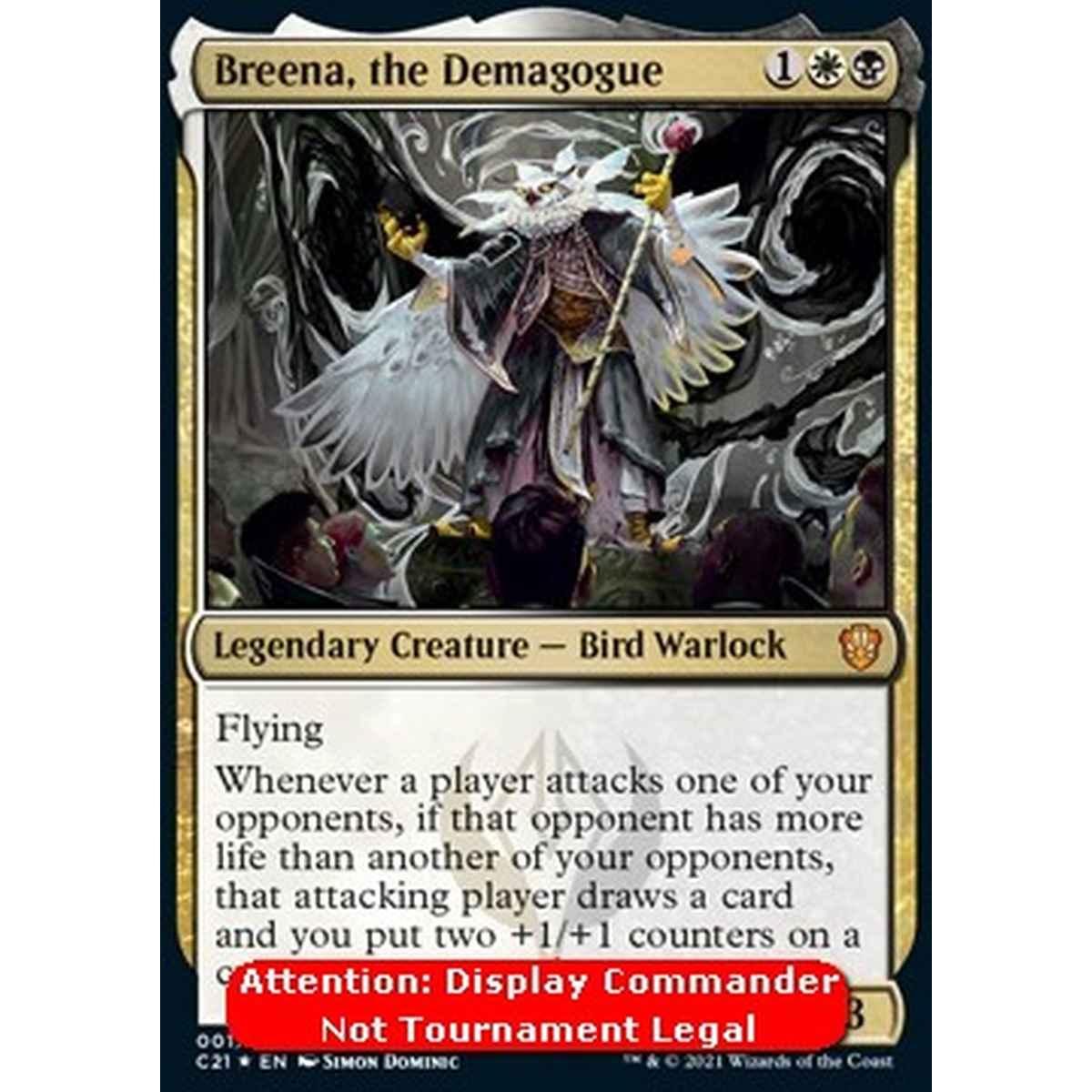 Breena, the Demagogue (V.2) - Breena, the Demagogue (V.2) - [XC21] [NM] [Foil]