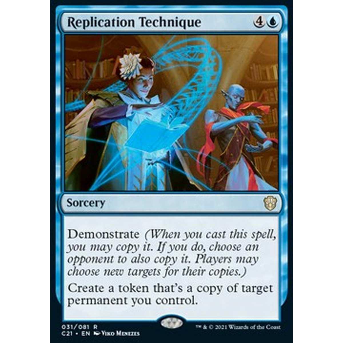 Replication Technique - Replication Technique - [C21] [NM]