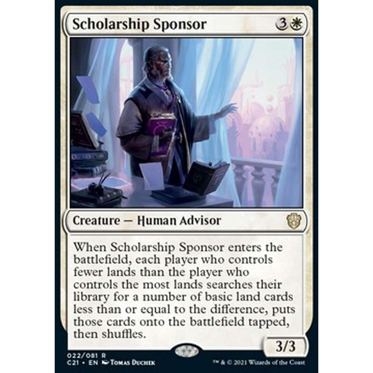 Scholarship Sponsor - Scholarship Sponsor - [C21] [NM]