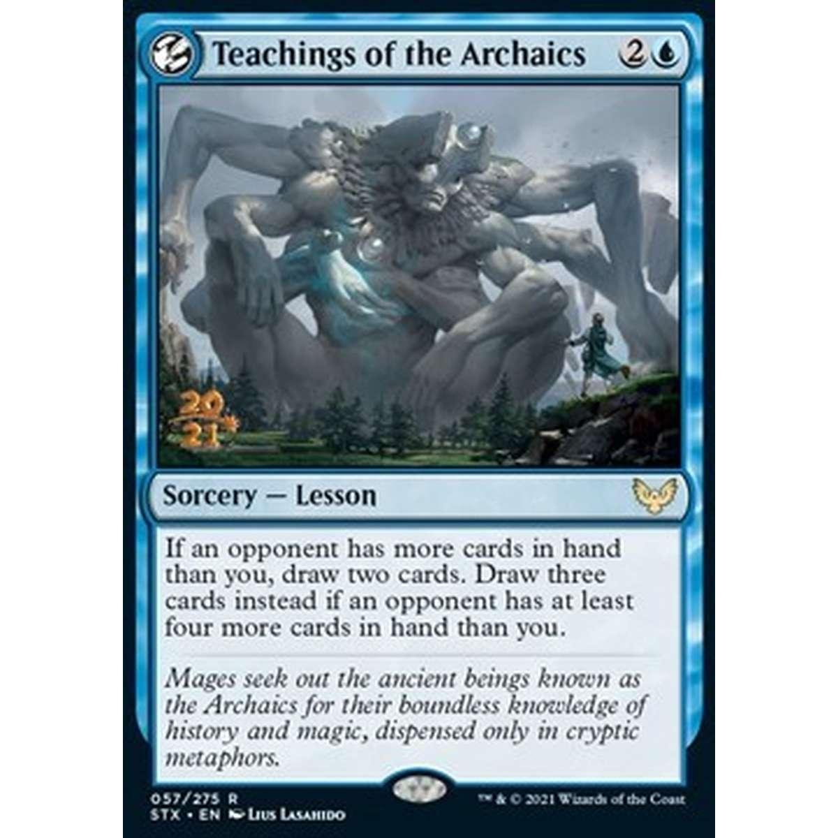 Teachings of the Archaics (V.1) - Insegnamenti degli Arcaici (V.1) - [PSTX] [NM] [Foil]