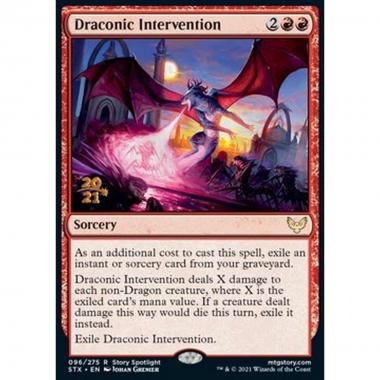 Draconic Intervention (V.1) - Intervento Draconico (V.1) - [PSTX] [NM] [Foil]