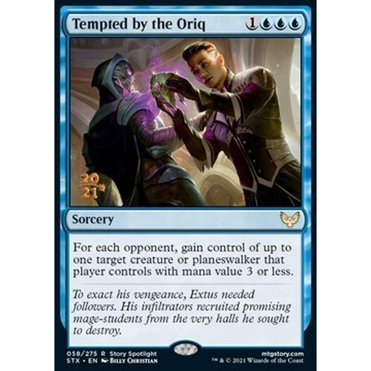 Tempted by the Oriq (V.1) - Tentato dagli Oriq (V.1) - [PSTX] [NM] [Foil]