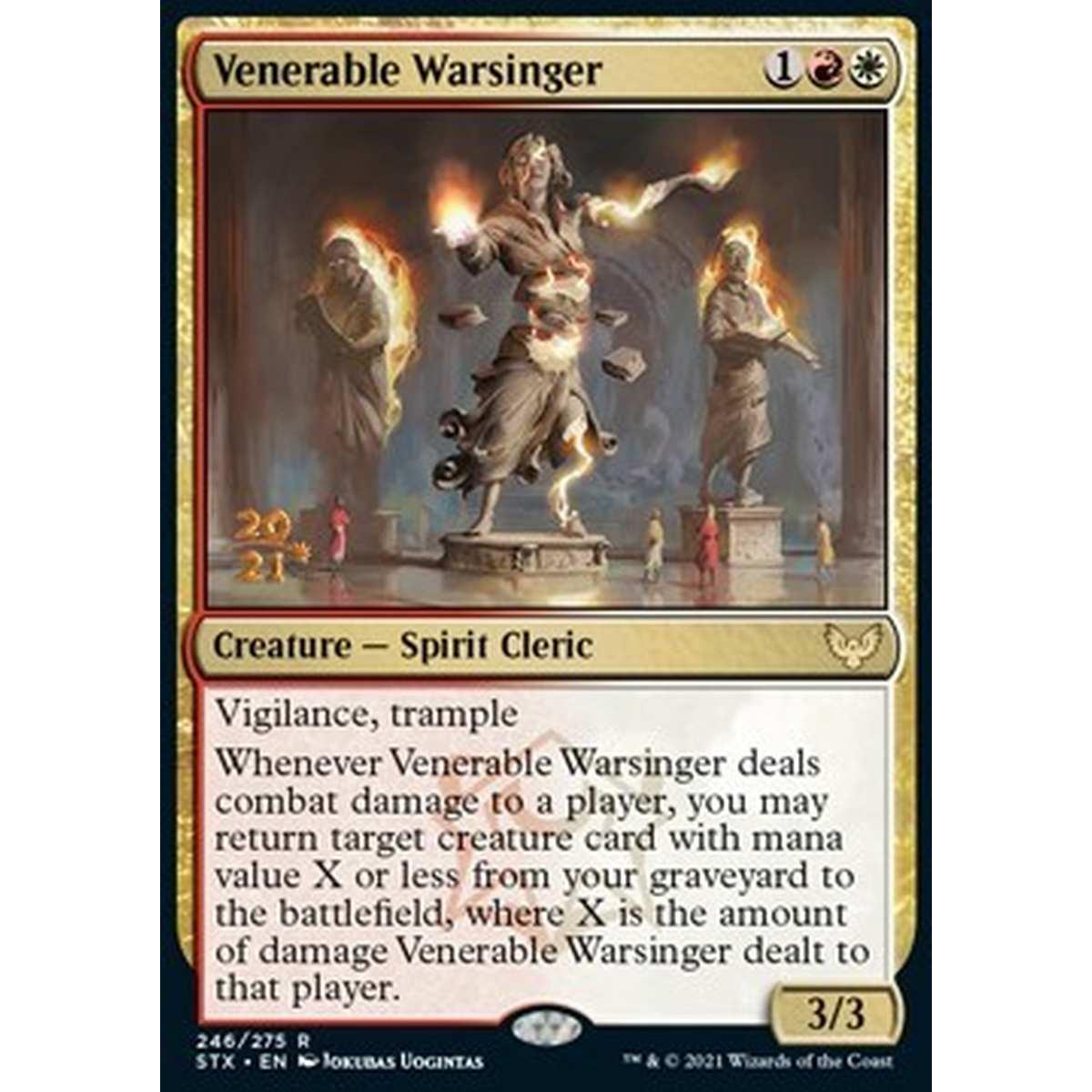 Venerable Warsinger (V.1) - Cantaguerra Venerabile (V.1) - [PSTX] [NM] [Foil]