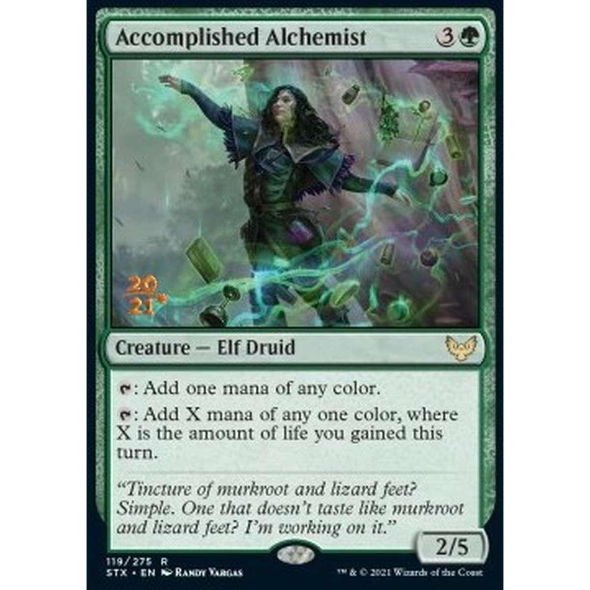 Accomplished Alchemist (V.1) - Alchimista Abile (V.1) - [PSTX] [NM] [Foil]