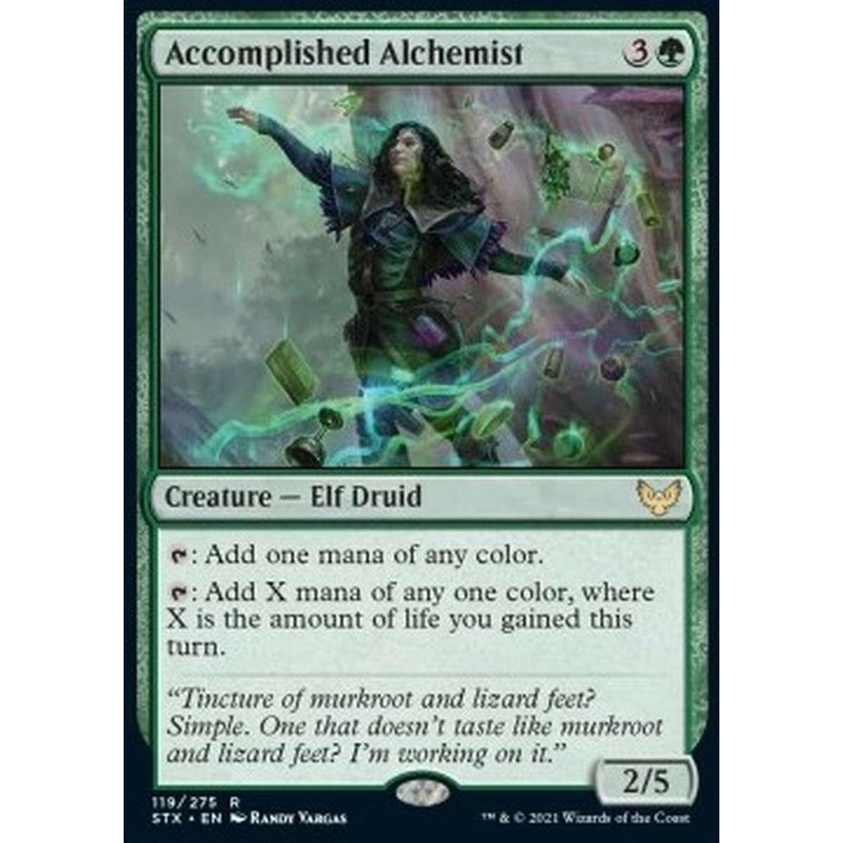 Accomplished Alchemist - Alchimista Abile - [STX] [NM] [Foil]