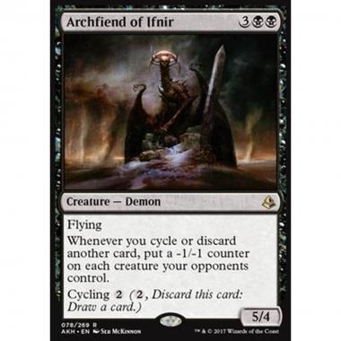 Archfiend of Ifnir - Supremo Demone di Ifnir - [AKH] [NM]