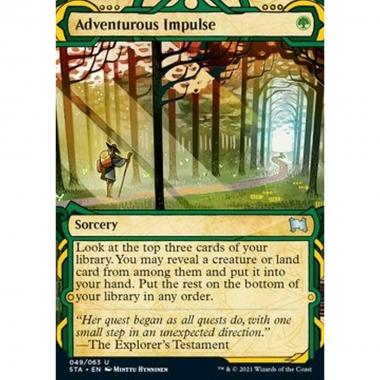 Adventurous Impulse (V.1) - Impulso Avventuroso (V.1) - [STA] [NM] [Foil]